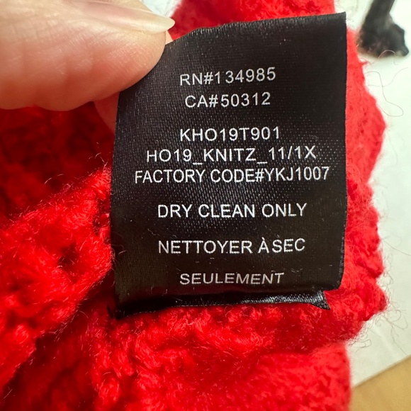 For Love and Lemons Francois Puff Sleeve Pointelle sweater - Picture 7 of 8